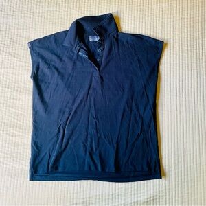 Figs Women’s Black Polo Shirt